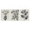 Ensemble de 3 toiles Classic Natural Botanicals, design par Karen Smith