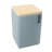 Pro Series Upholstered Square Ottoman Table with Tech Panel-112963917