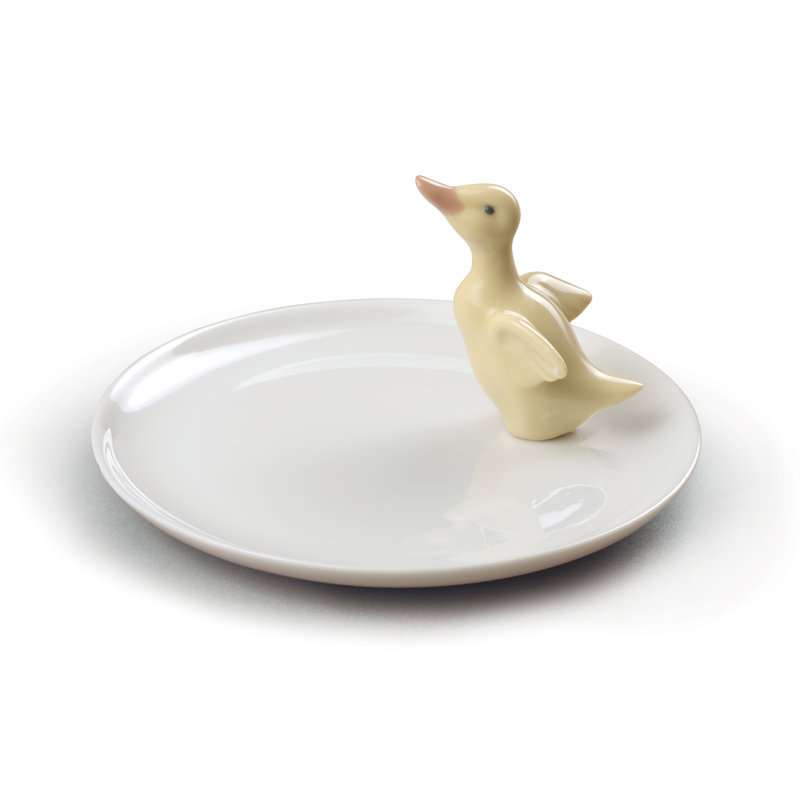 Assiette à pain et à beurre 4 po duck