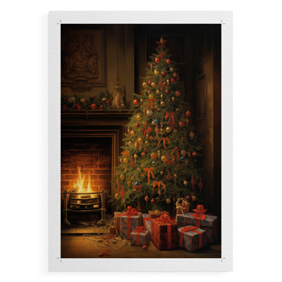DCLV de Noël, impression sur toile seulement - non encadrée