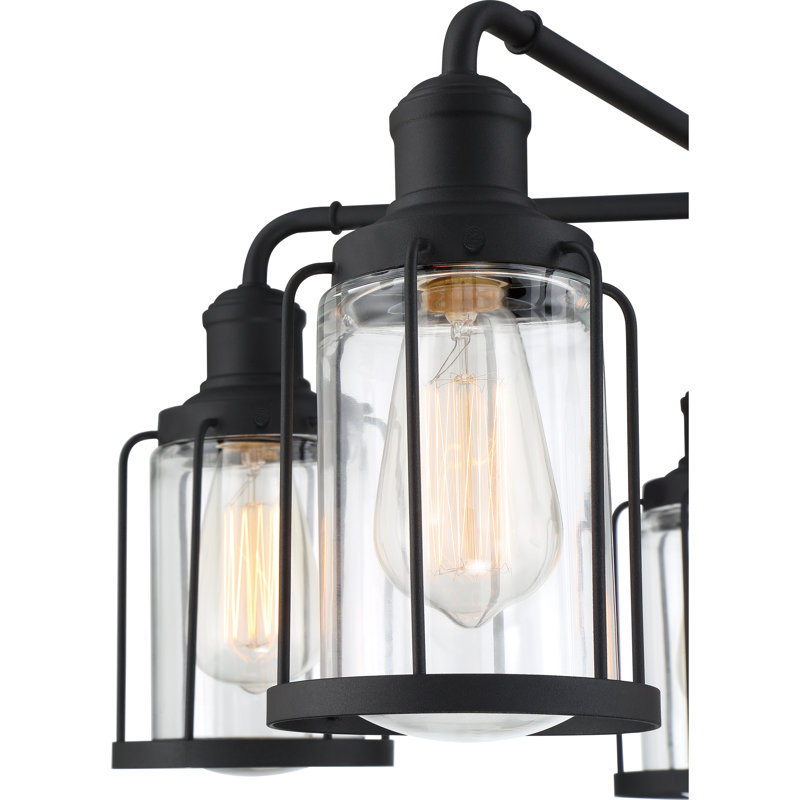 Lustre classique à 5 lumières de style bougie Leyden