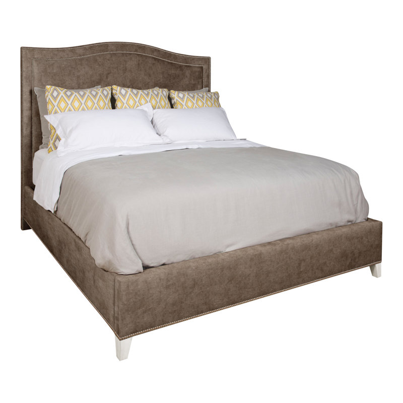 Caroline/Casey Upholstered Bed, Casa Blanca, Nadia Earth, Yes