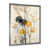 Impression argent sur toile encadrée