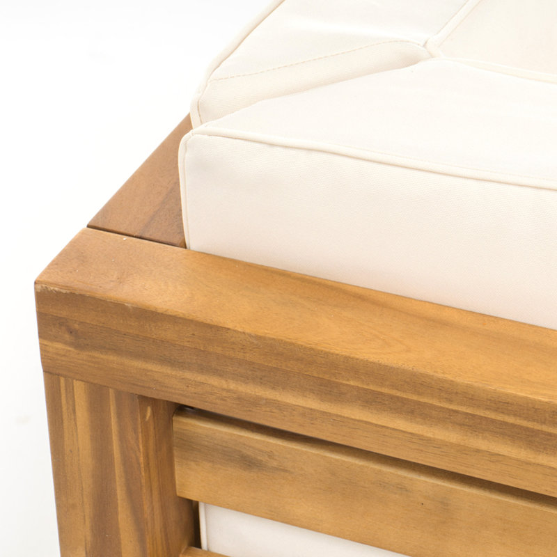 Oana Corner Bench-L, Beige, Beige, Brown