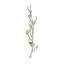 17X5.5X22" Metal Branch Wall Sculptures With Bird Accents, Set Of 2