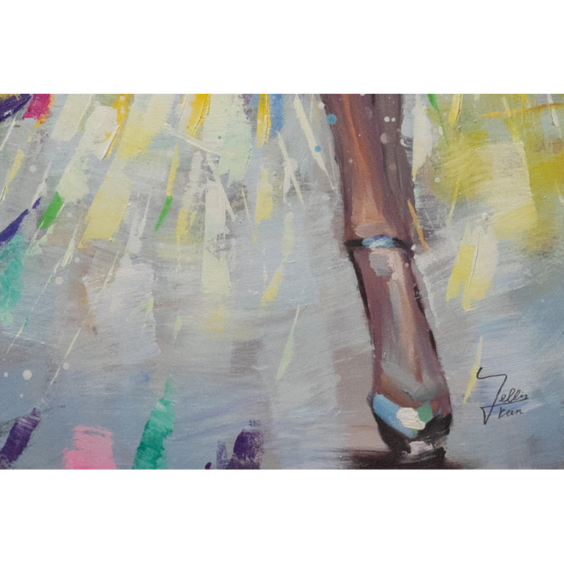Hand -painted acrylic painting, Seductive Venus