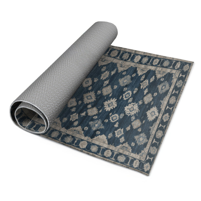 Tapis gris intérieur et extérieur surteint, Rectangle 9 pi x 12 pi