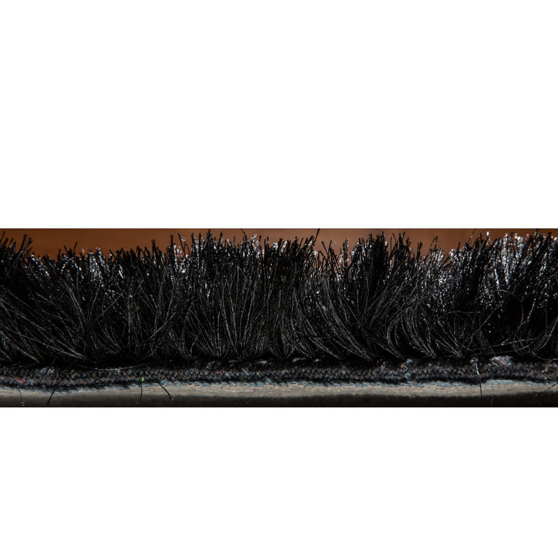 Tapis cendré tissé à la main Kailyn, Rectangle 3 pi x 5 pi