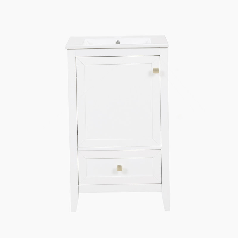 20" Storage Bathroom Vanity with Sink