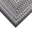 Tapis intérieur / extérieur gris / ivoire à rayures Trei-589798517