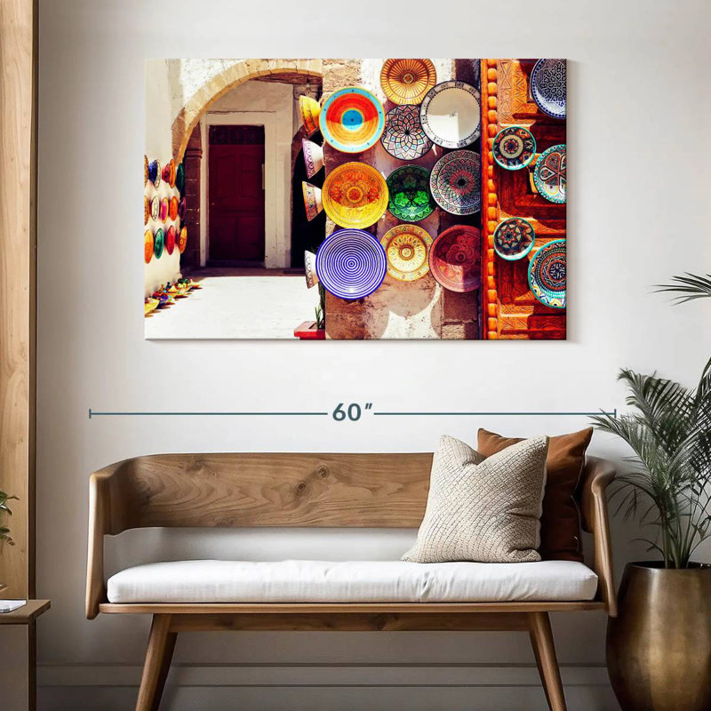 Senne Traditional Arabic Bowls, 32" H x 48" W