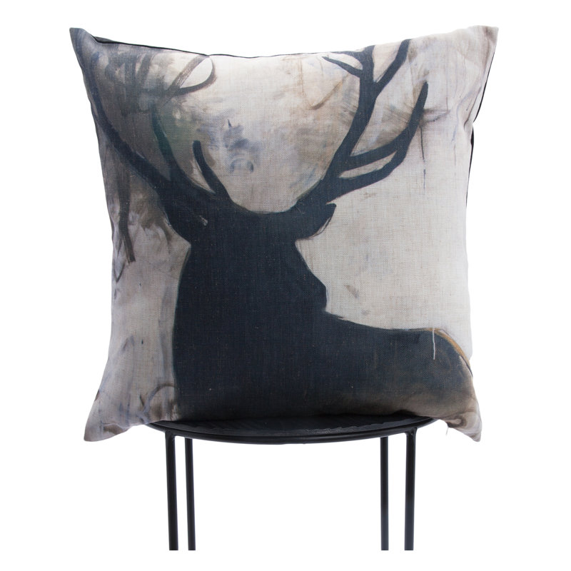 Weccacoe Linen Throw Pillow