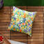 Confetti Floral Indoor / Outdoor Floral Yellow Square Cushion-545298407