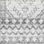 Anfried géométrique tissé à plat recyclé P.E.T. Tapis intérieur / extérieur gris-2132739614-2083679960