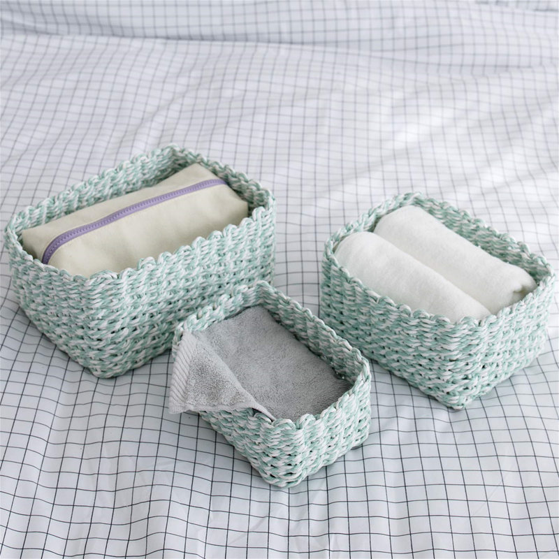 Beachcrest Home Wicker Bin