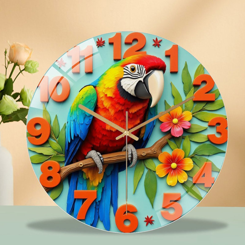 Horloge murale 12 po