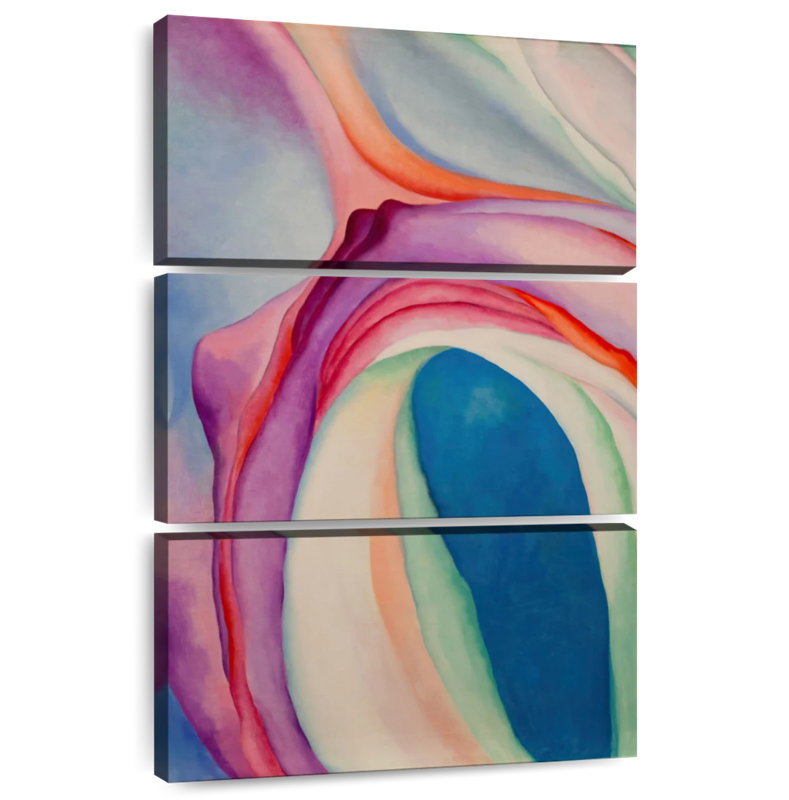 Avery musique rose et bleu II, H 65 po x l 42 po