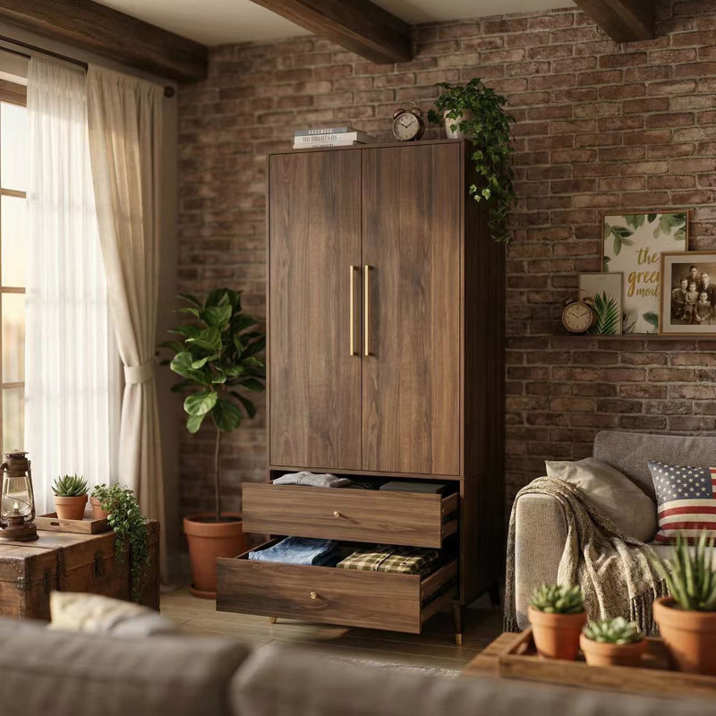 Armoire Jandreau Onique, Brun
