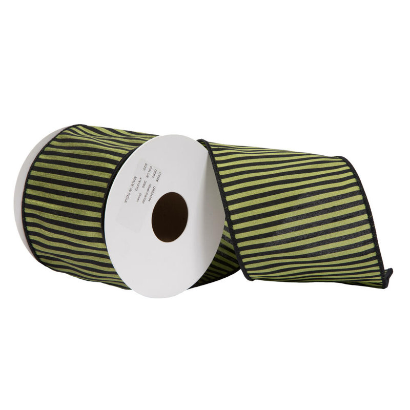 Ruban de Noël, H 4 po x l 360 po x P 4 po, Vert