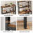 Seta Wine Rack Table with Bottle Storage