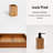 Acacia Bathroom Accessory Set 4-Pieces