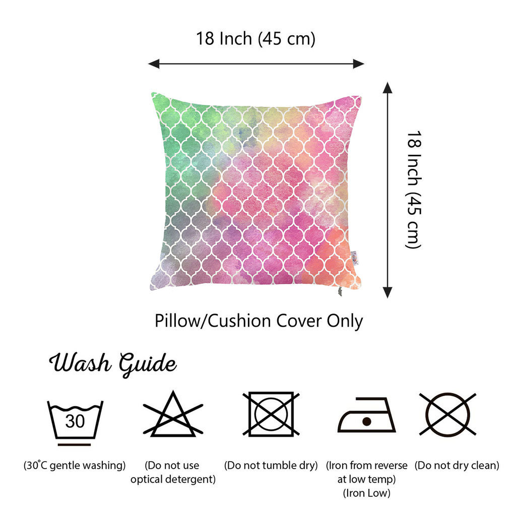 Geometric 45Cm Scatter Cushion Cover