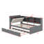 Lit plateforme avec tablettes, lit gigogne et tête de lit-1411058210-1411058209