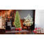 Arbre de Noël mince de 6 pi avec 300 lumières DEL chaudes - 850 pointes en PE + PVC, conception à charnières peu encombrante, installation facile, support en métal robuste - arbre à crayons réaliste pour les petits espaces-270292490