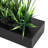 9.05'' Faux Onion Grass Plant in Wood Planter