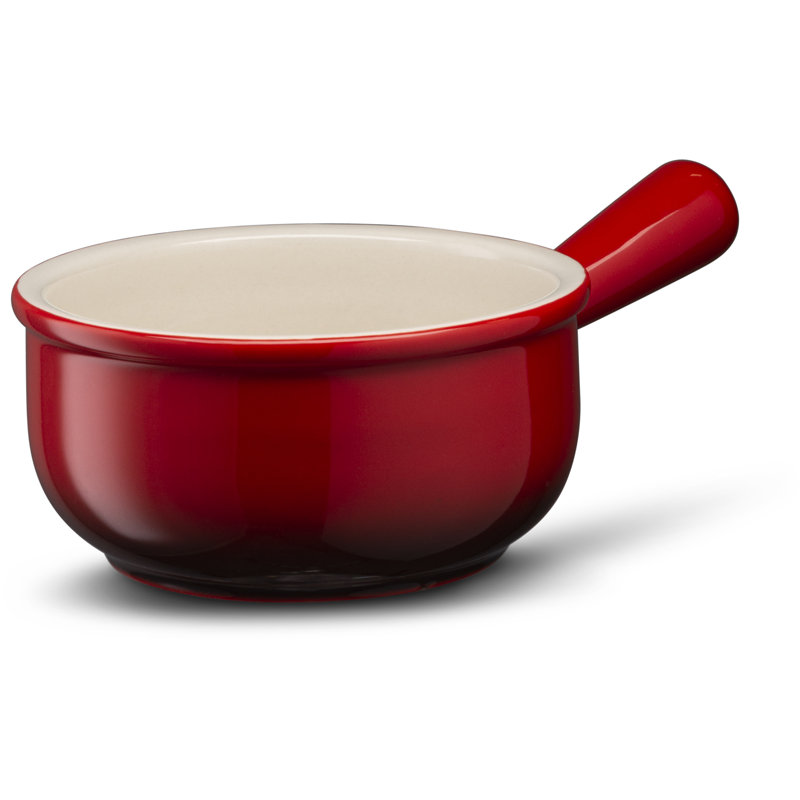 Pot à soupe à l'oignon, Rouge