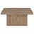 Exeter Mango Square 3-Piece Coffee Table Set