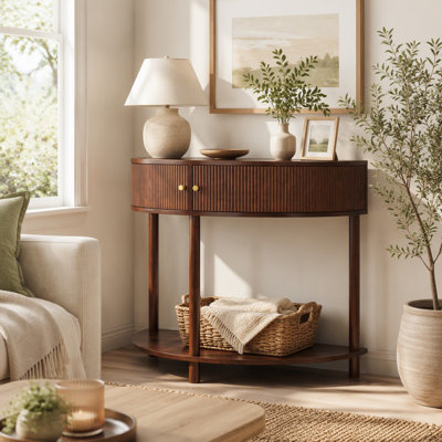 Console demi-lune Artisan-Wave