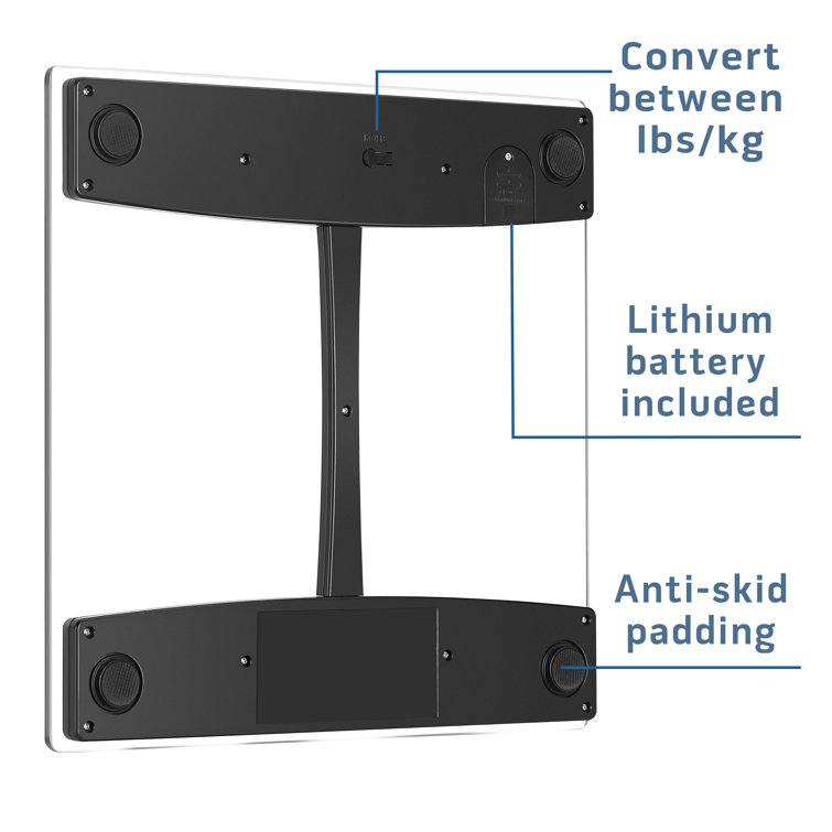 Electronic patient weighing scale - HDM651DQ-63 - Health O Meter - home /  with LED display / platform