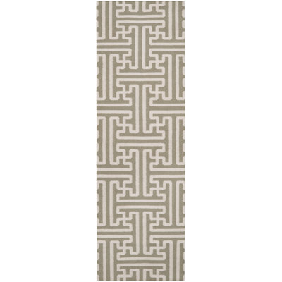 Berkley Flatweave Wool Geometric Indoor Rug