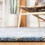 Tapis bleu / gris touffeté à la main Castillon-735788751