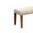 Shearer Linen Blend Upholstered Bench