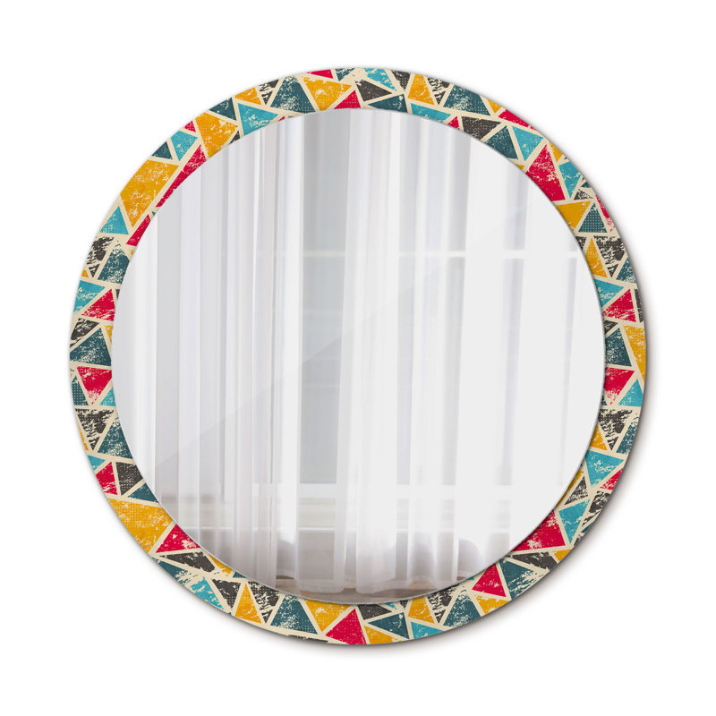 Huldar Glass Flat Wall Mirror
