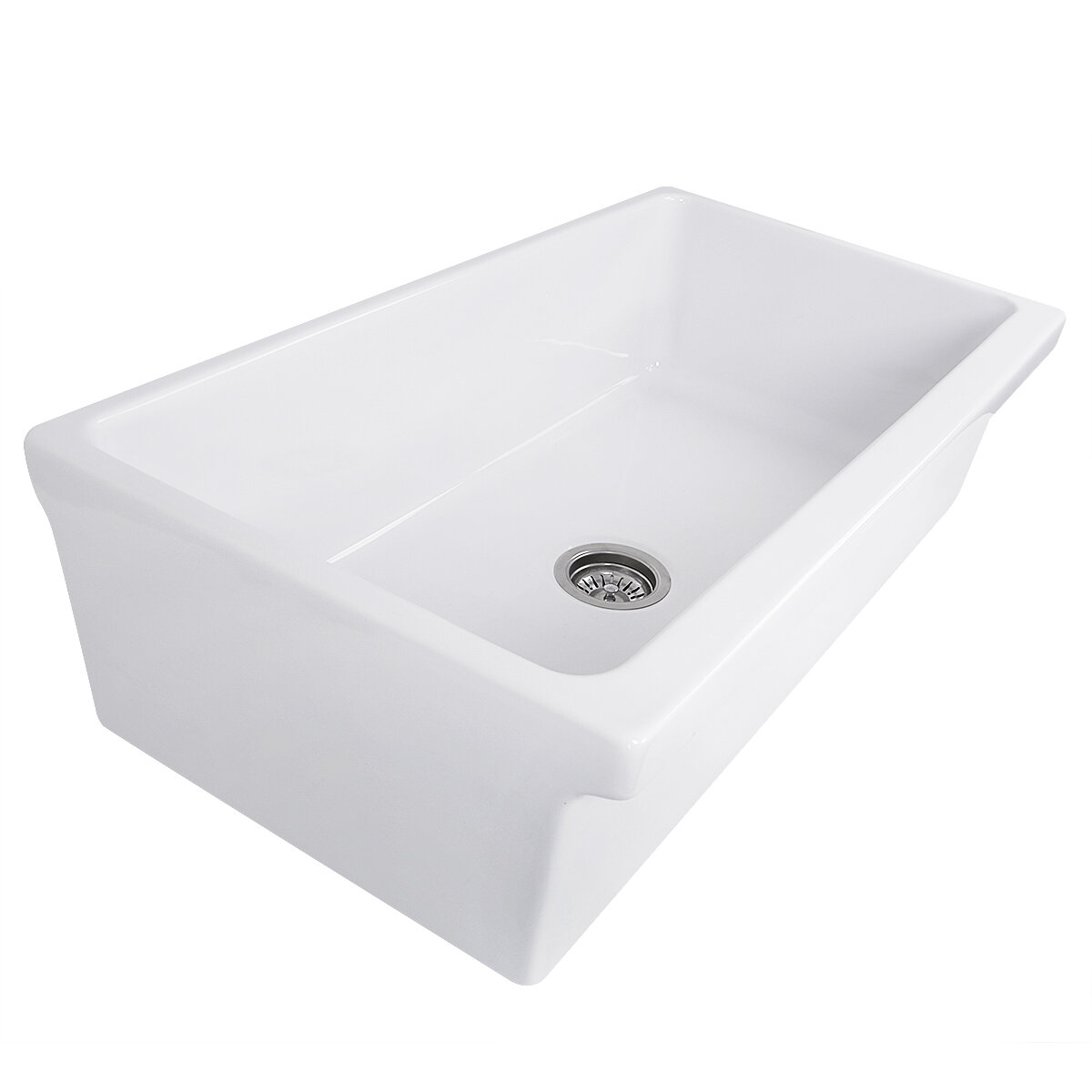 Chet White Ceramic Sink Caddy + Reviews