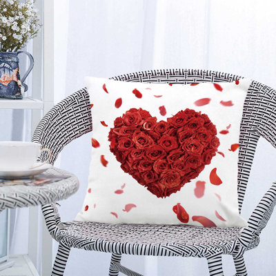 Coussins décoratifs pour la Saint-Valentin 18 x 18 pouces