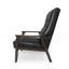 Chaise d'appoint rembourrée Mid-Century