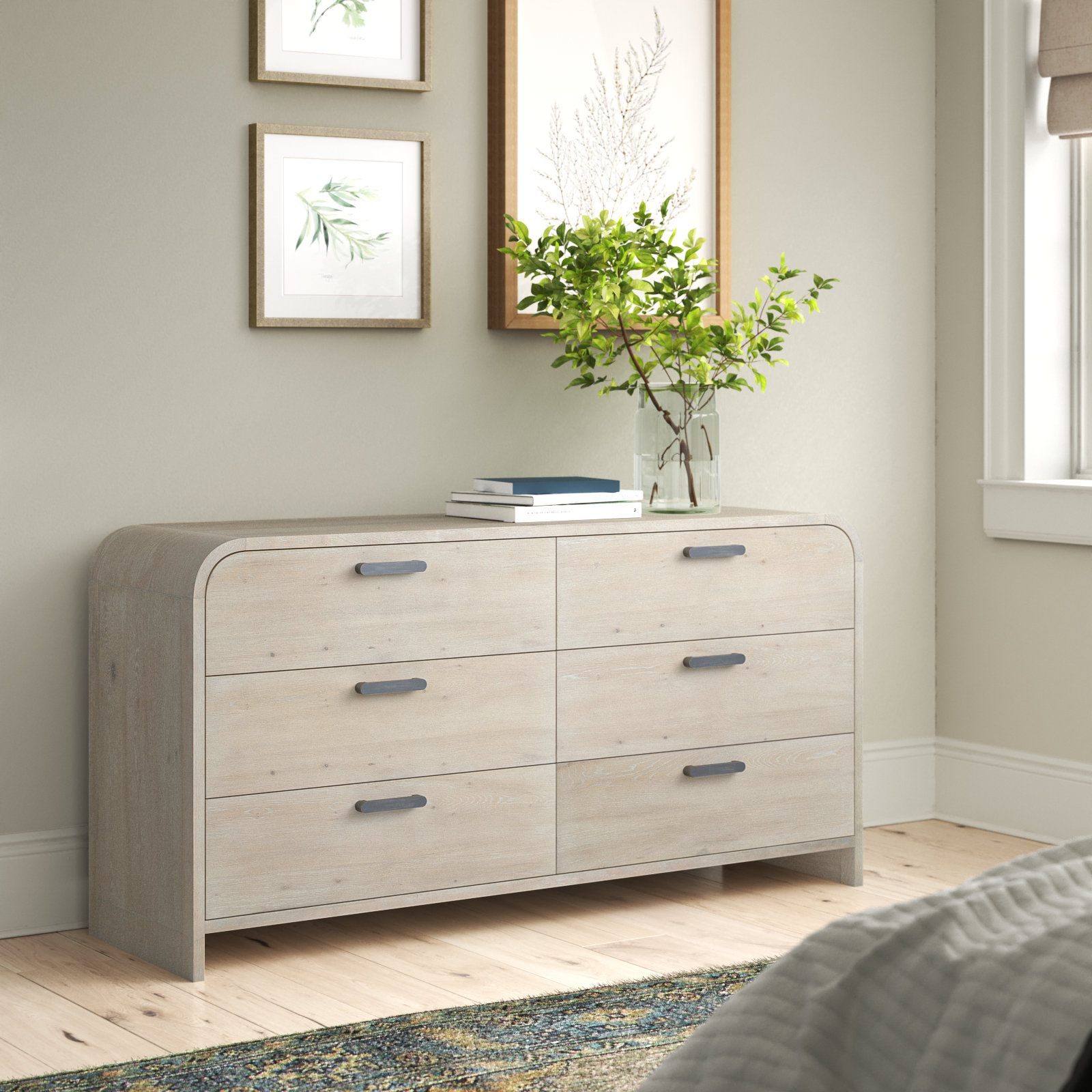 Laney 6 Drawer Double Dresser