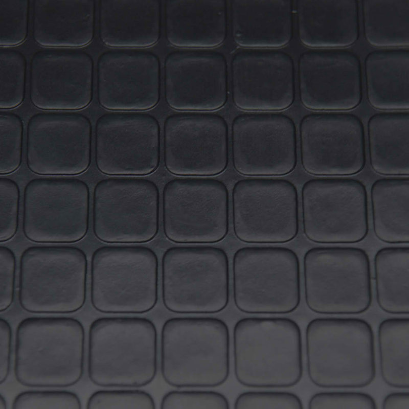 Rubber-Cal, Inc. 48'' W x 60'' L Garage Flooring in Black
