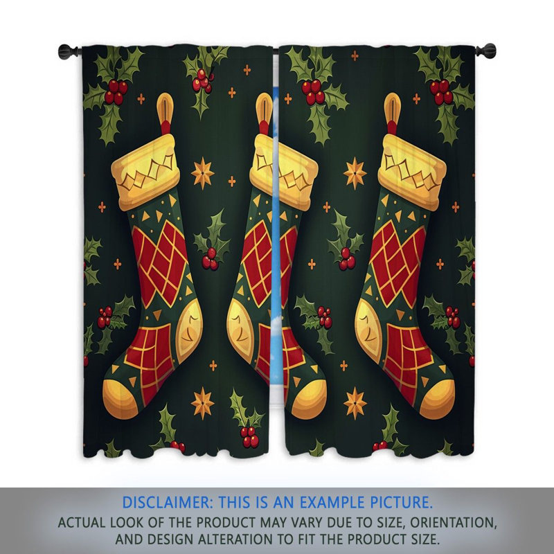 Paire de rideaux obscurcissant en polyester Elisabel, L 40 po x L 82 po