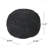 Cotton Upholstered Round Pouf Ottoman