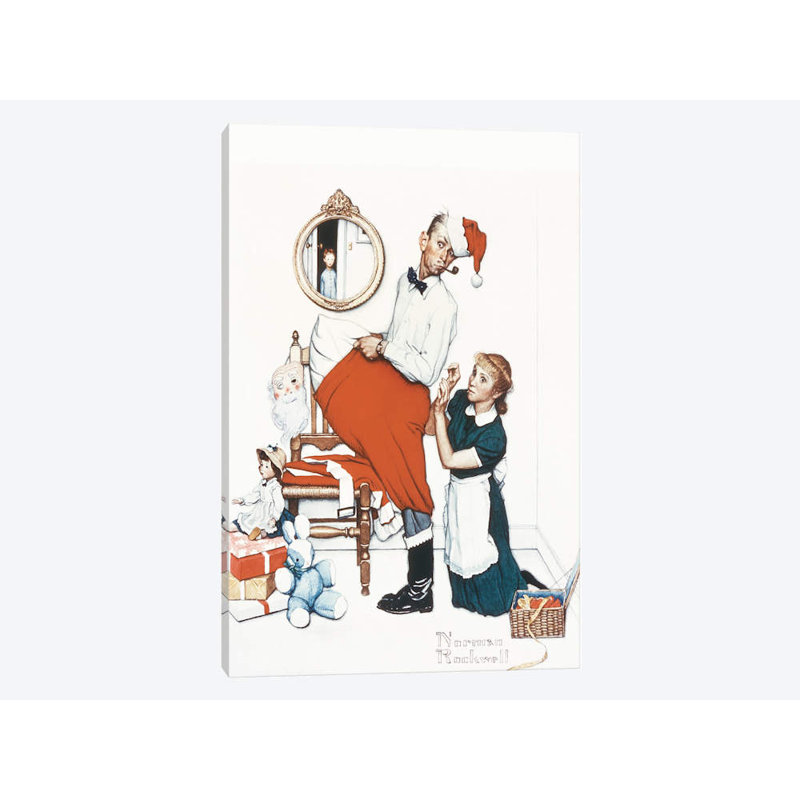 Norman Rockwell - Wrapped Canvas Print, 66.04 cm H x 45.72 cm W x 3.175 cm D