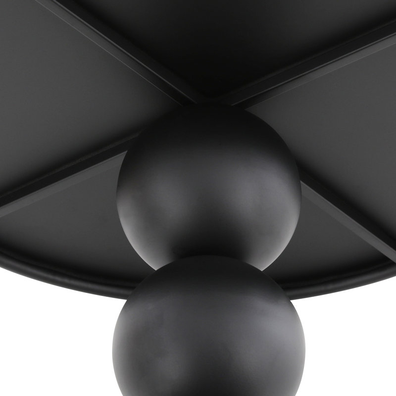 Small End Table, Side Table, Black