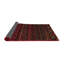 Tapis décoratif multicolore à motif abstrait-64861250