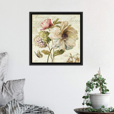 Marche de fleurs II (sans texte) par Lisa Audit - impression d'art graphique