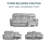 Elmine 86'' Upholstered Reclining Sofa