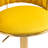 Ginko Modern Swivel Bar Stool with Backrest, Adjustable Height Kitchen Island Stool with Upholstered Seat and Footrest,-93498215-90489195
